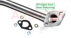Drift Trike Exhaust Pipe Header Predator 212cc, GX160 / GX200, Tillotson 212