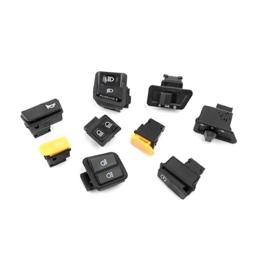 Motorcycle Handle Switch Button in PP Material Compatible with Chinese GY6 4