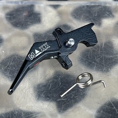 Maxx Model CNC Aluminum Advanced Speed Trigger Style B – Black (MX-TRG002SBB)