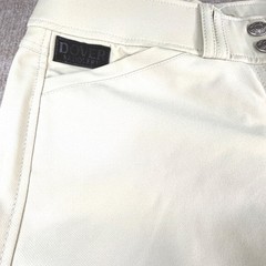 Dover Saddlery Dalton Knee Patch Breech Tan Equestrian Riding Pants 30 350392
