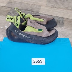 La Sportiva Cobra Eco Falcon Climbing Shoes Womens Sz 6.5 Brown Apple Green