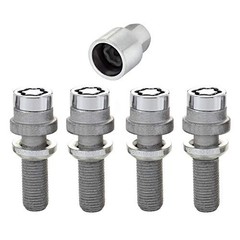 28032 Chrome Bolt Style Radius Seat Lock Bolt Set (M14 x 1.5 Thread Size) –