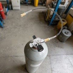 4500PSI High Pressure PCP Fill Station Air Tank Valve Regulator +Hose
