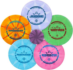 Dynamic Discs Prime Burst 5 Disc Golf Set | Includes Putter, Midrange, 2X Fairwa