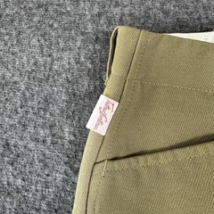 Tailored Sportsman English Riding Breeches Womens 28 Olive Knee Patch Made USA