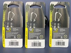 3 Pack NEW Nite Ize Slide Lock Carabiner Stainless Black #4 75lb 34kg CSL4-01-R6