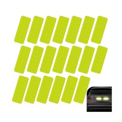 20PCS Reflective Stickers, 1.2″ x 3.15″ High Visibility Waterproof R