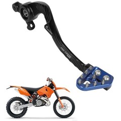 CNC Motorcycle Rear Foot Brake Pedal Lever Unfolding 7075 Aluminum Alloy