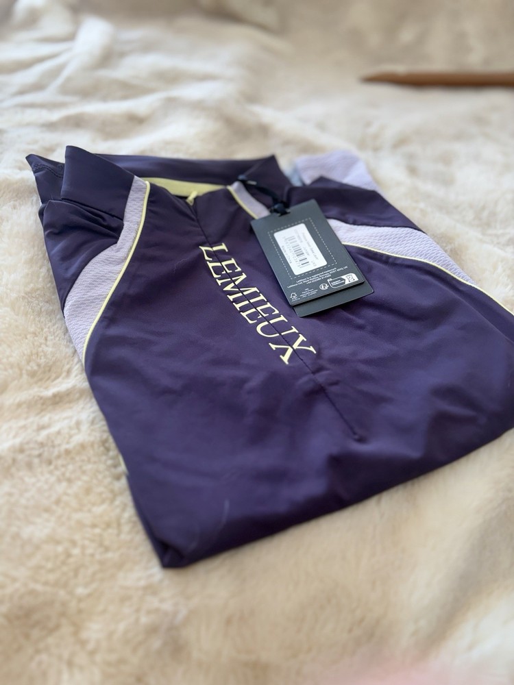 LeMieux Philippa Mesh Base Layer Juniper Purple UK8/US4Women’s Long Sleeve Top