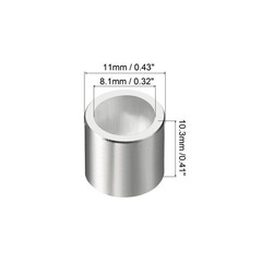 16pcs Inline Axle Bearing Spacers Skates Speed Hardware for 8mm Axle Roller