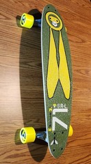 G&S Swiss Made High Camber Fibreflex Slalom Competition Skateboard NOS 2002 RARE