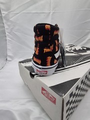 VANS Sk8-Hi Black High-Top Skateboarding Shoes Mens US 10 Medium (D,M)