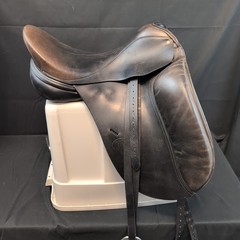 Schleese «Jes Elite» Dressage Saddle-17.5″ Dark Brown
