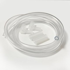 PVC Clear Vinyl Tubing,1/4″ID X 3/8″OD, With 2 Silicone Extension 10 Feet