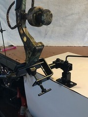 Suregrip (TM) Pro Archery Bow Vise…..Fits new wide limb bows..X-Y-Z axis…360*