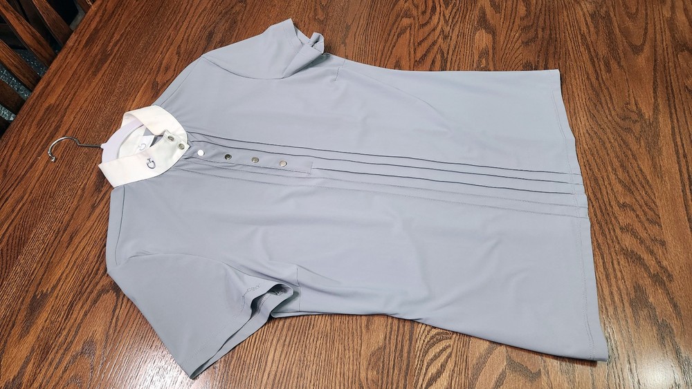 Cavalleria Toscana, show shirt, grey, XL