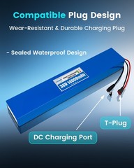 36V 14Ah Lithium Battery Pack Rechargeable for Compatible 36V Electric System