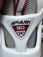 Rollerblade Spark 80 Max Wheel 80 Women’s Size 8 White/Silver/Maroon