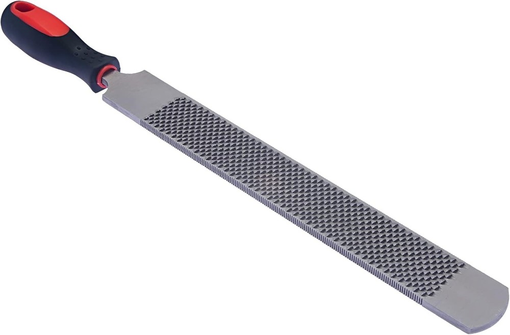 Hoof Rasp for Horses, Horseshoe File, 18 Inches Black Farrier Hoof Rasp Tool wit