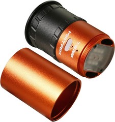 40mm Airsoft Tracer Unit – Reusable Aluminum Shell with RGB Flame Simulation
