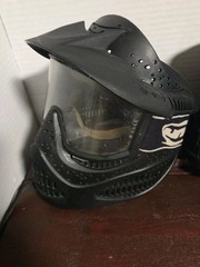 JT Paintball Mask Vison Goggle Strap Helmet Vented Ventaltion Two Pre-owned