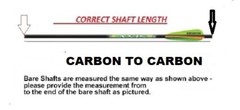 SUPERDRIVE 23 EASTON SHAFTS, G BUSHINGS 1/2 DZ PK