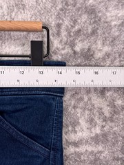 Dover Saddlery Riding Pants 26 Womens Full Seat Breeches Blue Denim