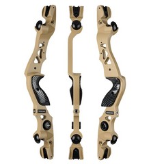 62″ Takedown Recurve Bow ILF Right Hand Bow 25-60lbs Archery Hunting Competition