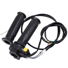 Twist Throttle Handle Grip Assembly and 36 Cable with Kill Switch Set for 7/8