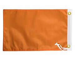 Orange Flag 12×18 Inches – Perfect for UTV ATV SxS Boats – Attach to Whips