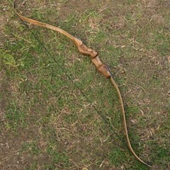 60» 30-50lbs Archery Recurve Bow Wooden Bow & 12pcs Arrows For Target Hunting