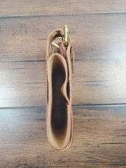 Vtg 1950s NOS Wear Well Leather Wrist Strap Archery Lifting #404 Machin Bier