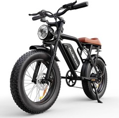 1500W ELECTRIC BIKE FOR ADULT 33MPH& 60MI 20» FAT TIRE OFF-ROAD MOUNTAIN EBIKE