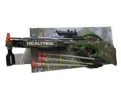 Realtree Compound Crossbow Set With LED Scope Batteries Not Included