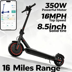 LADPED 10‘’ Electric Scooter 500W 22MPH Max Speed Adult APP Smart control Shock