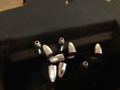 25 CAL HOLLOWPOINT PELLETS 45 GRAIN CUSTOM SWAGED 100 count
