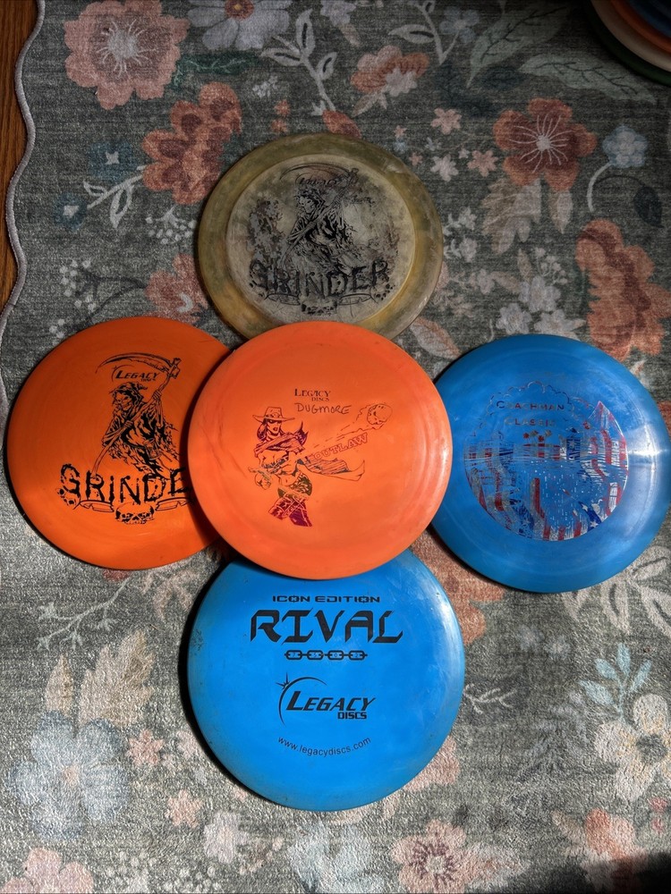 OLD Legacy Discs Lot – Grinder Outlaw Legacy Unknown – SMELL READ