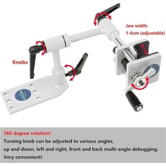 Archery Bow Level Stand 360° Adjustable Recurve Compound Vise Maintenance Tool