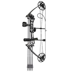 Adjustable Compound Bow Set for Adults & Teens, 0-70 Lbs Draw Weight
