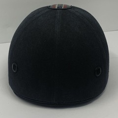 GPA Titium Black Velvet Professional Riding Helmet. Unknown Size