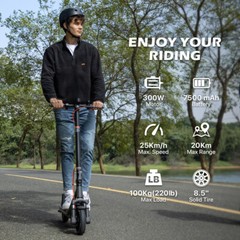 2026 ADULT ELECTRIC SCOOTER LONG RANGE FOLDING E-SCOOTER APP &DOUBLE SHOCK