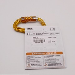Petzl Triact Lock Lightweight D Shape Carabiner For Climbing And Mountaineering