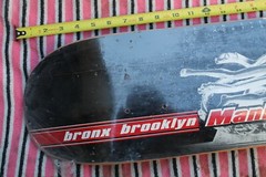 FIVE 5 BORO NYC Queens Staten New York Bronx 7.5x31in. Vintage SKATEBOARD DECK