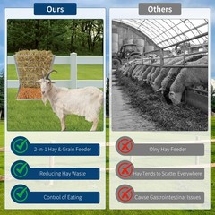 60cm Wall‑Mounted Multiple‑Sided Structure Adopted On Livestock Hay Rack, Heavy‑