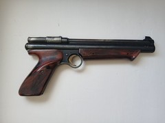 VINTAGE CROSMAN MEDALIST II MODEL 1300 .22 CAL PELLET PISTOL PARTS OR PROJECT