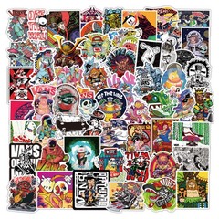 100PCS Stickers Bomb Vinyl Skateboard Guitar Luggage Pack Tide Brand Logo Decals