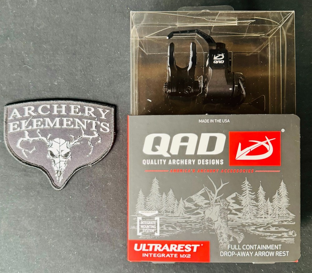 QAD Ultrarest Integrate MX2 Right Hand Arrow Rest Full Arrow Containment New