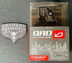 QAD Ultrarest Integrate MX2 Right Hand Arrow Rest Full Arrow Containment New