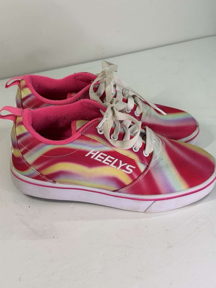 Heelys PRO 20 Youth Roller Shoes Pink Multicolor Unisex Kids Size 5