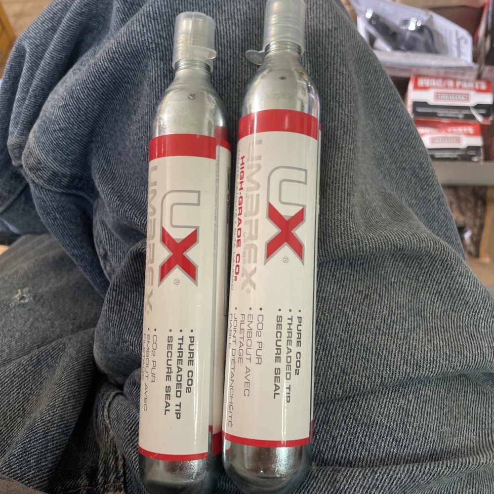 UX Umarex High-Grade CO2 Cartridges for Airguns 88 Gram Pack of 2